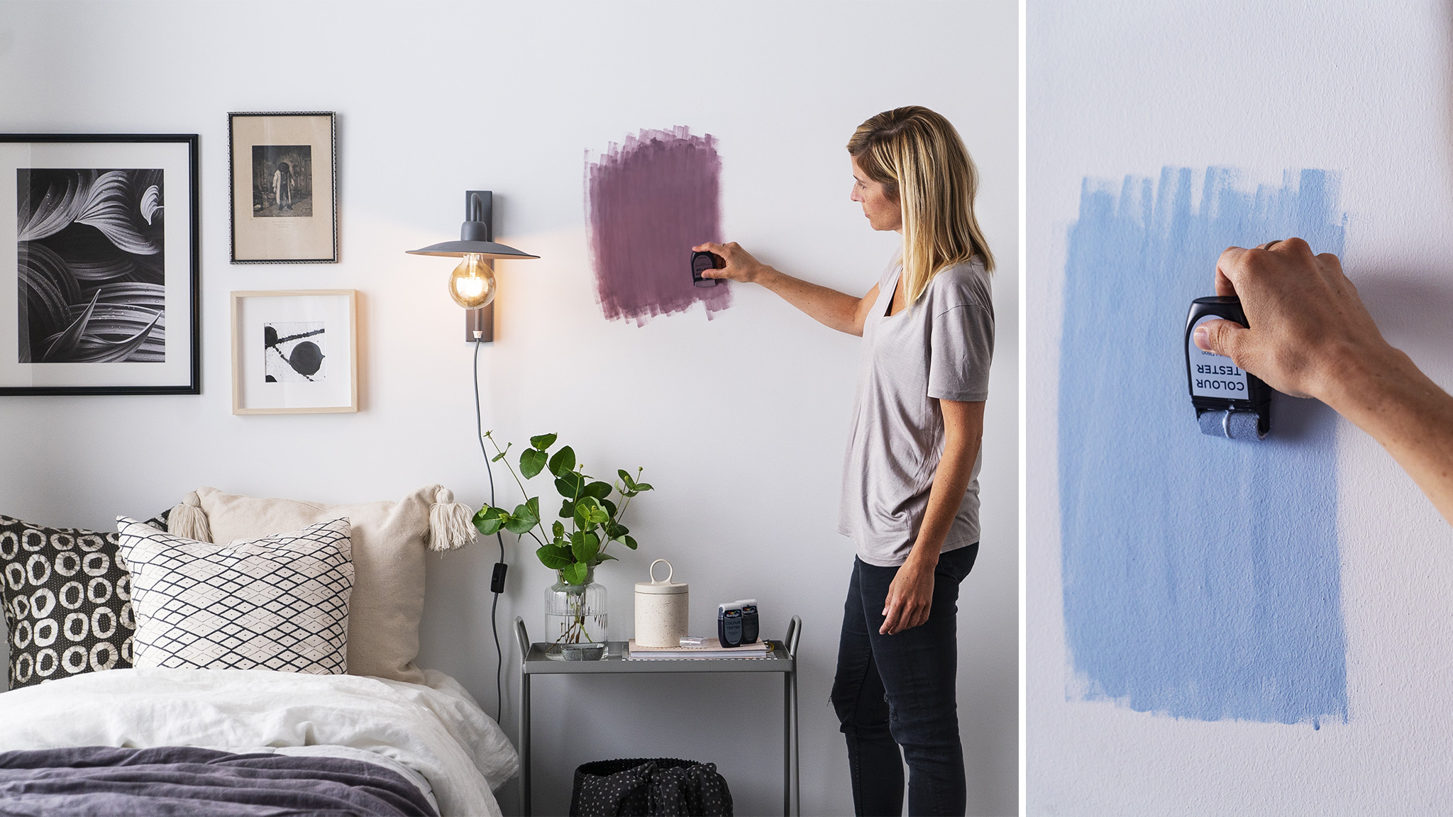 Välj rätt väggfärg med hjälp av Colour Tester  Nordsjö