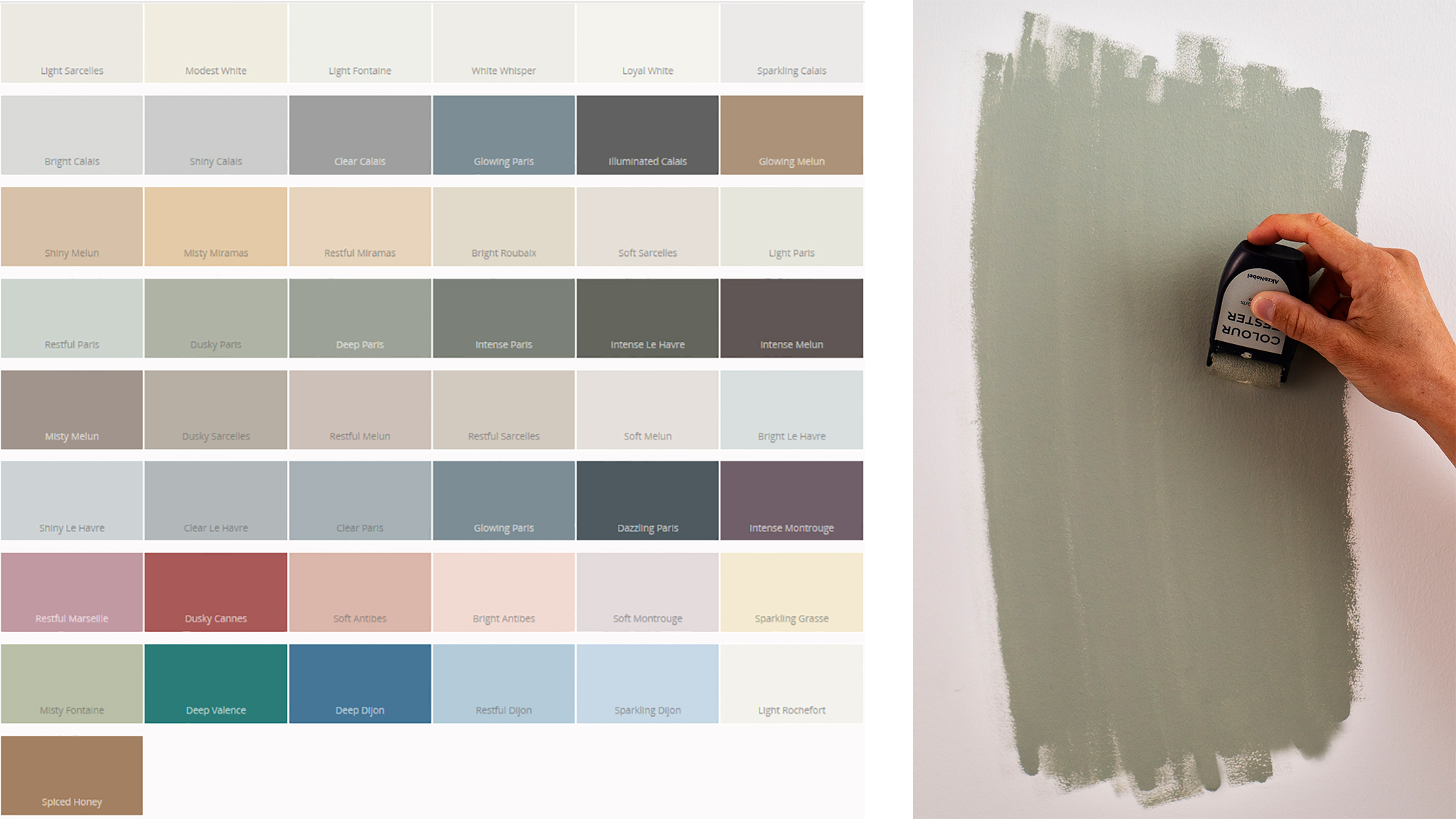Välj rätt väggfärg med hjälp av Colour Tester  Nordsjö